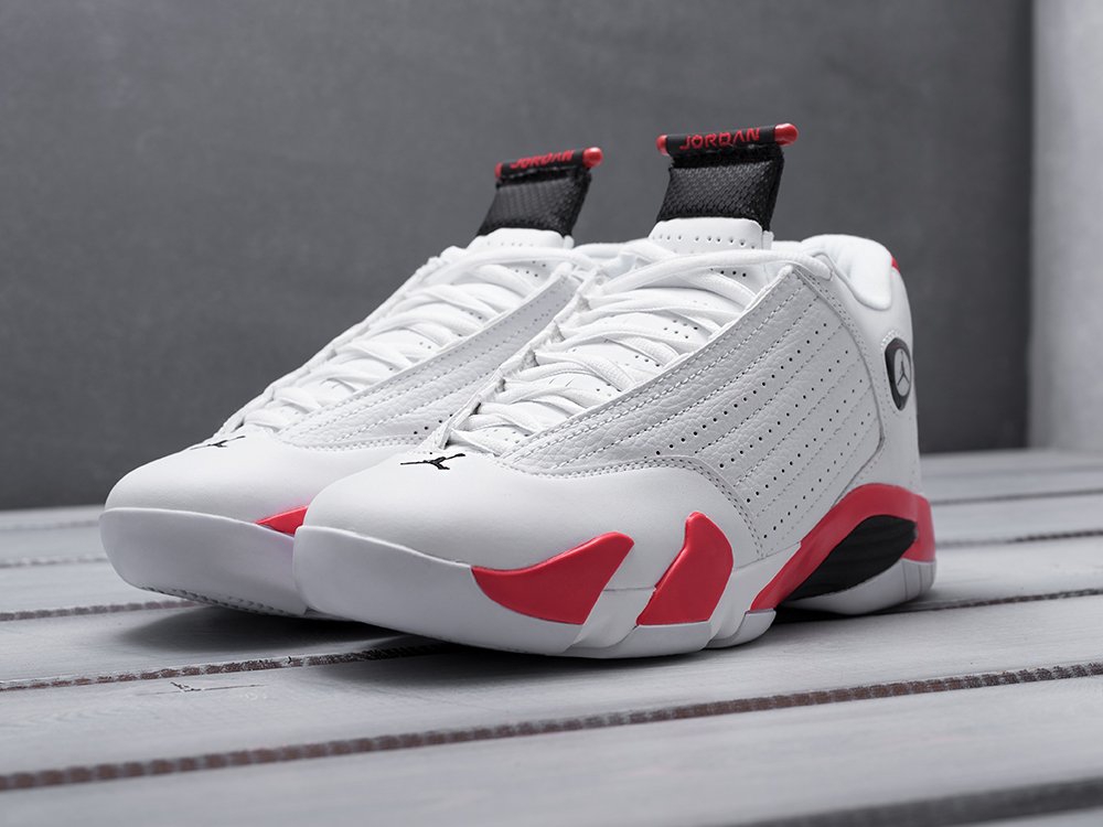 Nike Air Jordan 14 белые мужские (AR13548) - фото 3 Nike Air Jordan 14 белые мужские (AR13548) - фото 3