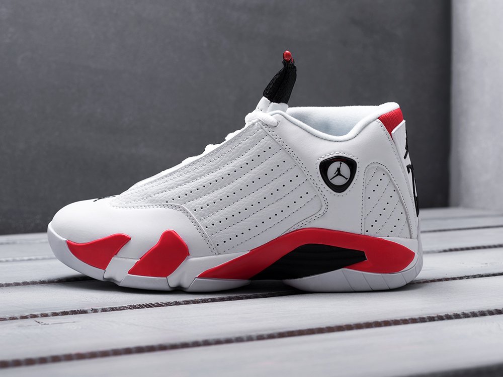 Nike Air Jordan 14 белые мужские (AR13548) - фото 1 Nike Air Jordan 14 белые мужские (AR13548) - фото 1