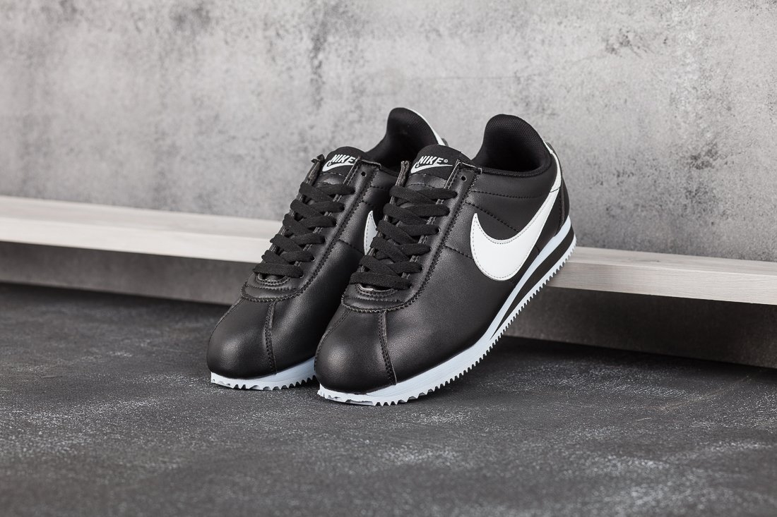 Nike Cortez Classic черные мужские (AR13580) - фото 2 Nike Cortez Classic черные мужские (AR13580) - фото 2