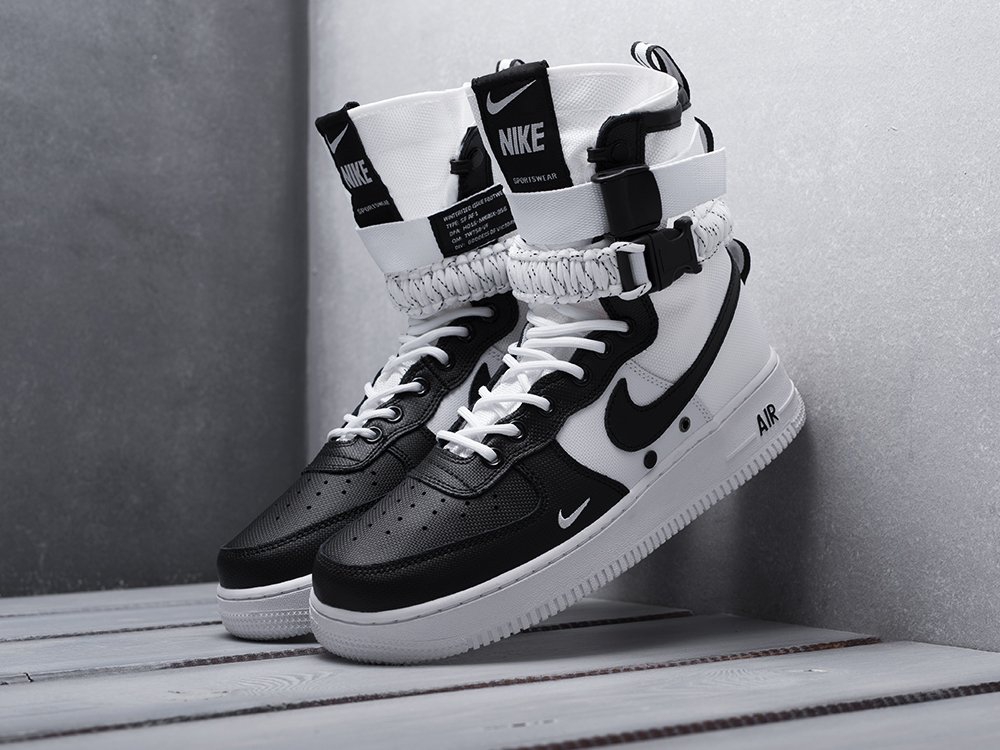 Nike SF Air Force 1 белые мужские (AR13597) - фото 2