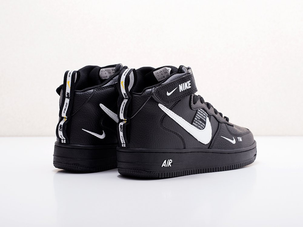 Nike Air Force 1 07 Mid LV8 черные женские (AR13654) - фото 4 Nike Air Force 1 07 Mid LV8 черные женские (AR13654) - фото 4