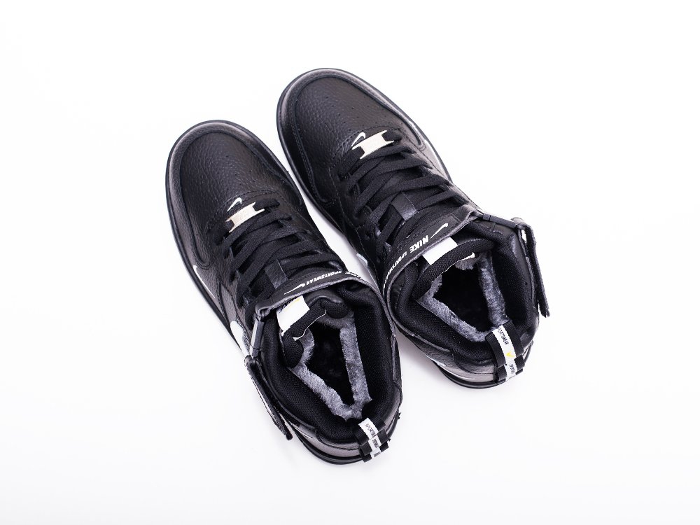 Nike Air Force 1 07 Mid LV8 черные женские (AR13654) - фото 6 Nike Air Force 1 07 Mid LV8 черные женские (AR13654) - фото 6
