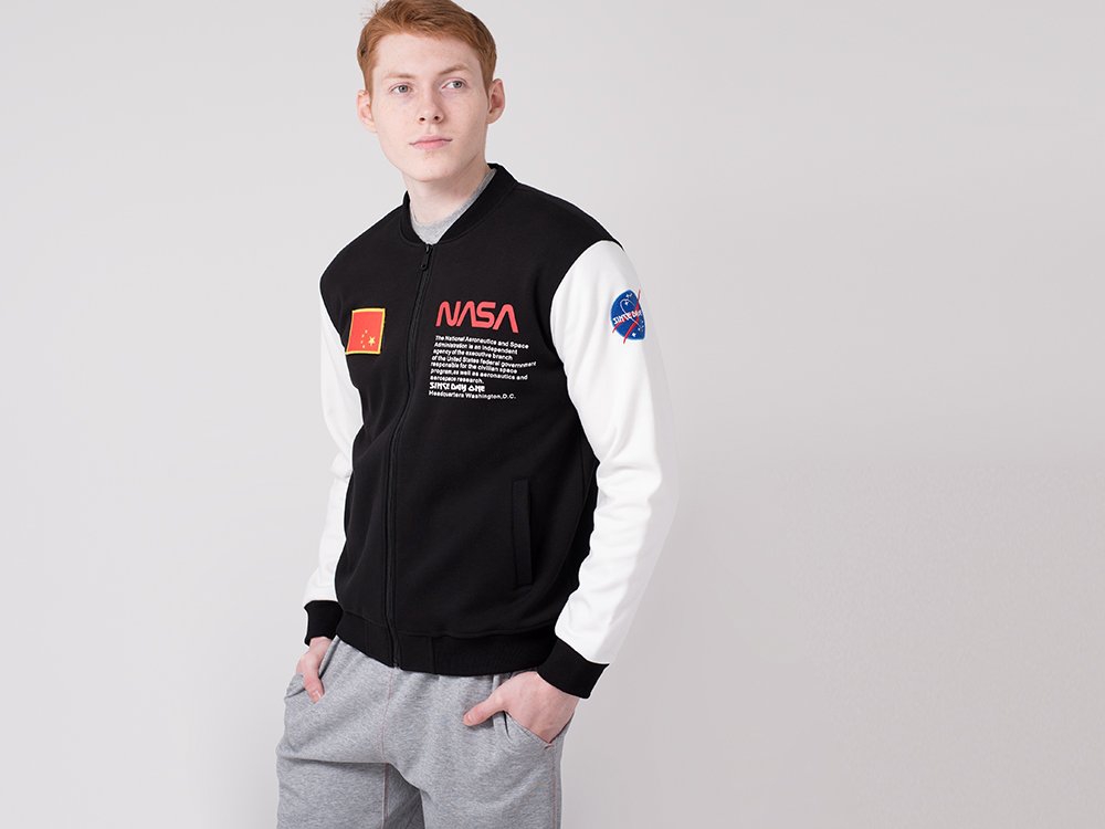 мужской бомбер NASA