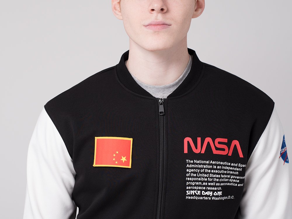 мужской бомбер NASA
