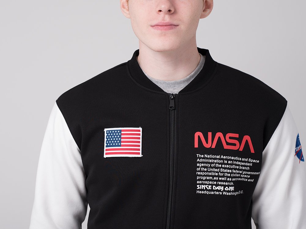 мужской бомбер NASA