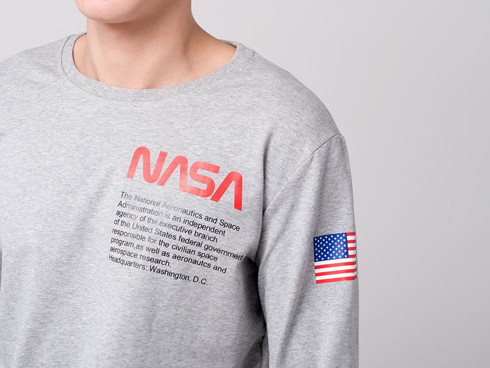 мужской свитшот NASA