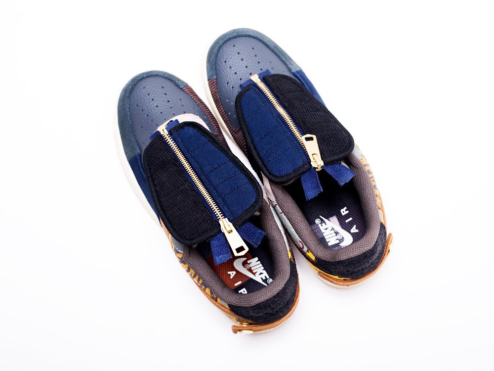 Nike x Travis Scott Air Force 1 Low разноцветные мужские (AR13931) - фото 7 Nike x Travis Scott Air Force 1 Low разноцветные мужские (AR13931) - фото 7