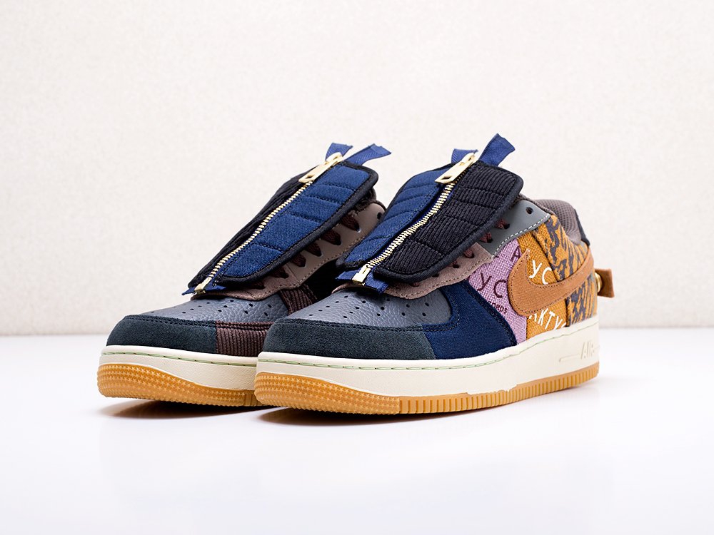 Nike x Travis Scott Air Force 1 Low разноцветные мужские (AR13931) - фото 8 Nike x Travis Scott Air Force 1 Low разноцветные мужские (AR13931) - фото 8