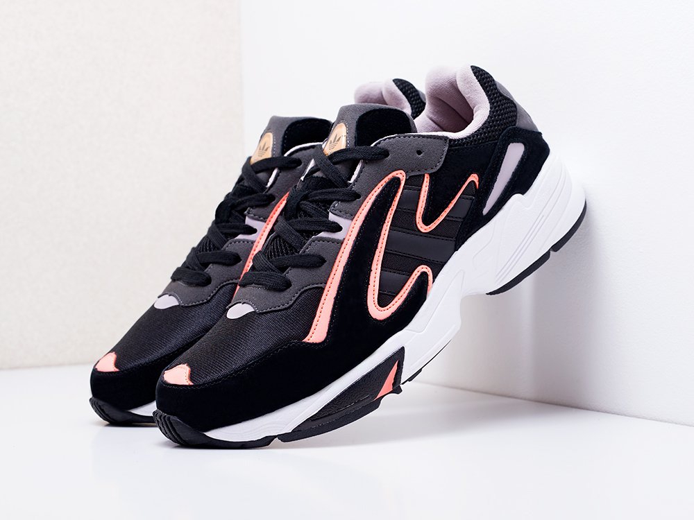 мужские кроссовки Adidas Originals Yung-96 Chasm CORE BLACK / CORE BLACK / SEMI CORAL