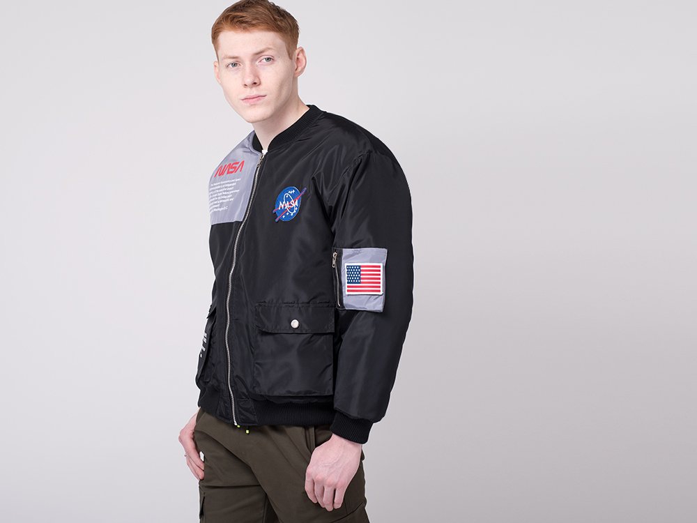мужской бомбер NASA
