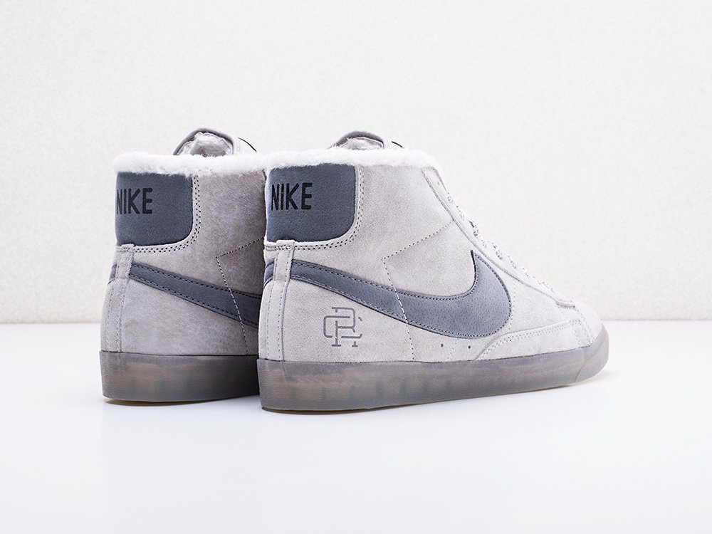 мужские кроссовки Nike Blazer Mid 77 Suede Wolf Grey Winterized