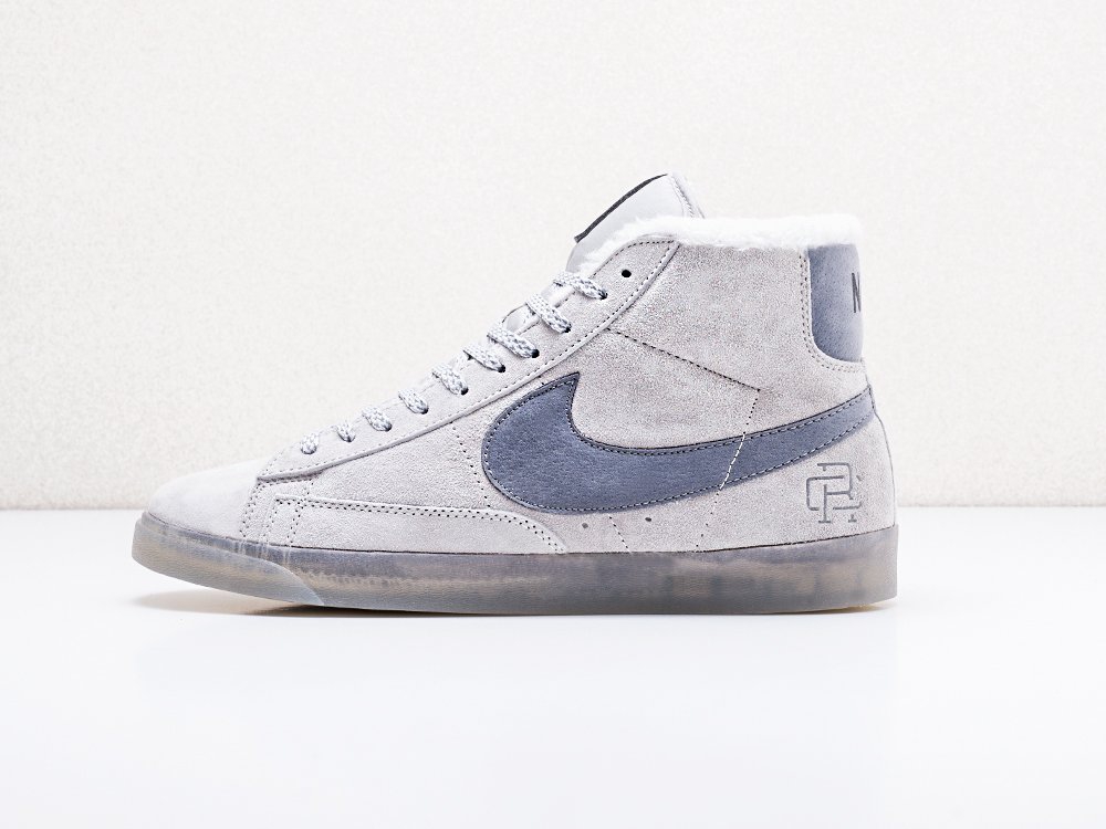 мужские кроссовки Nike Blazer Mid 77 Suede Wolf Grey Winterized