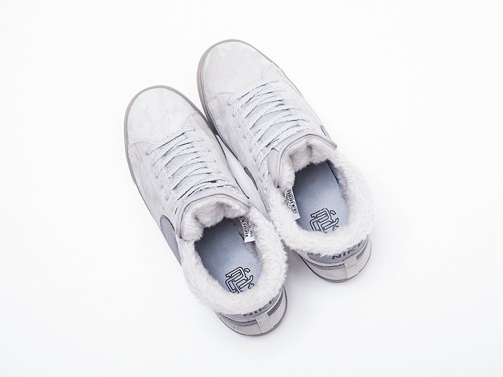 мужские кроссовки Nike Blazer Mid 77 Suede Wolf Grey Winterized