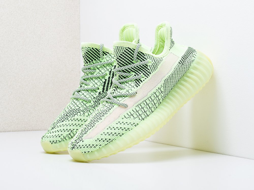 Adidas Yeezy 350 Boost v2 зеленые женские (AR14027) - фото 2 Adidas Yeezy 350 Boost v2 зеленые женские (AR14027) - фото 2