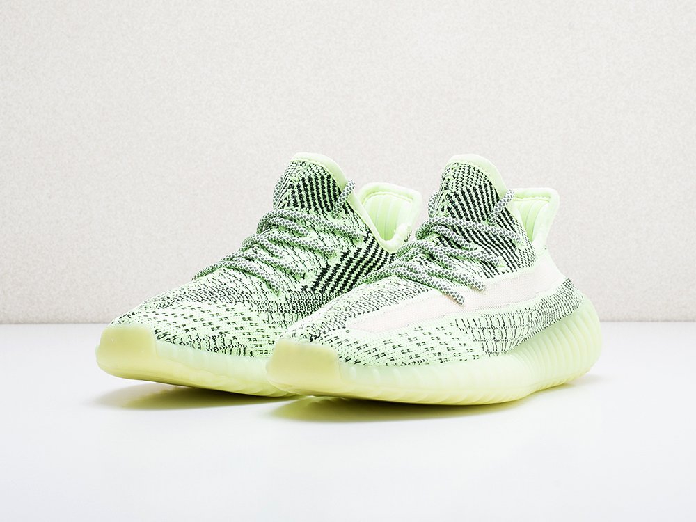 Adidas Yeezy 350 Boost v2 зеленые женские (AR14027) - фото 4 Adidas Yeezy 350 Boost v2 зеленые женские (AR14027) - фото 4