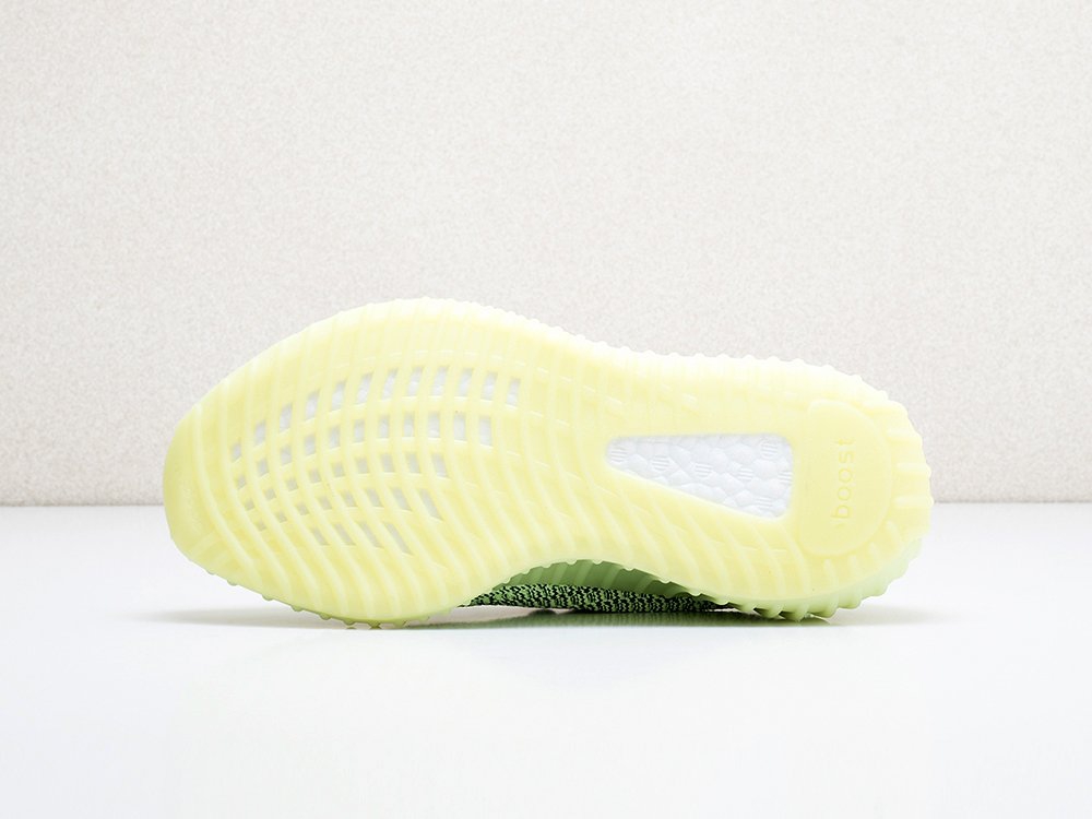 Adidas Yeezy 350 Boost v2 зеленые женские (AR14027) - фото 6