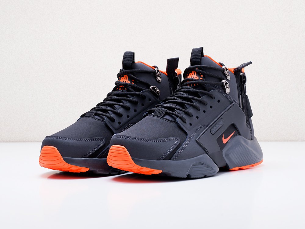 мужские кроссовки Nike ACRONYM x Air Huarache Black Orange