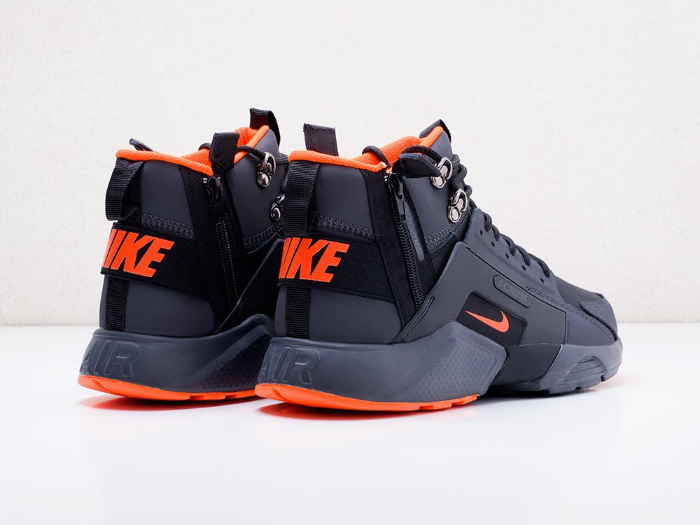 мужские кроссовки Nike ACRONYM x Air Huarache Black Orange