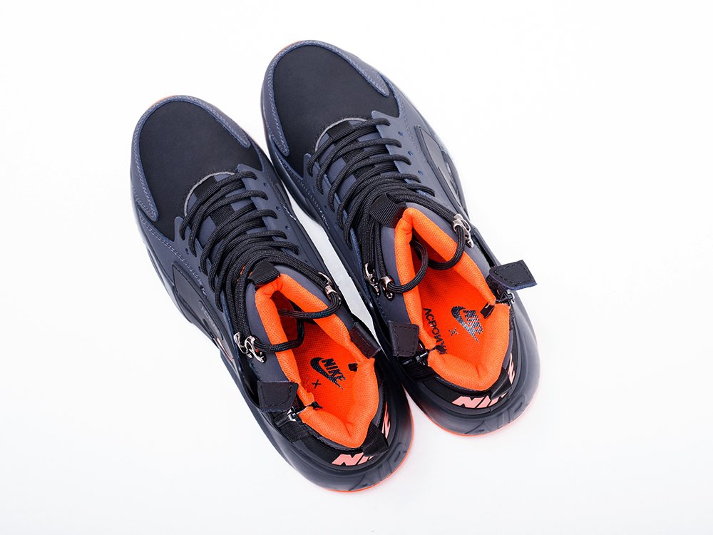 мужские кроссовки Nike ACRONYM x Air Huarache Black Orange