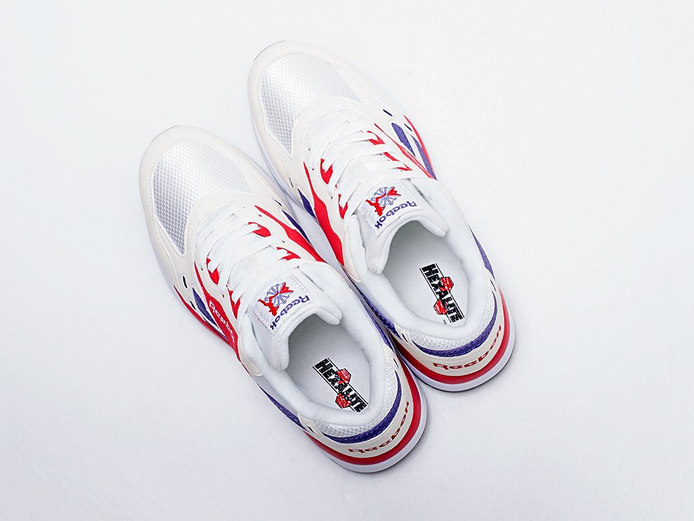 мужские кроссовки Reebok Bolton Chalk / White / Magenta Pop / Team Purple