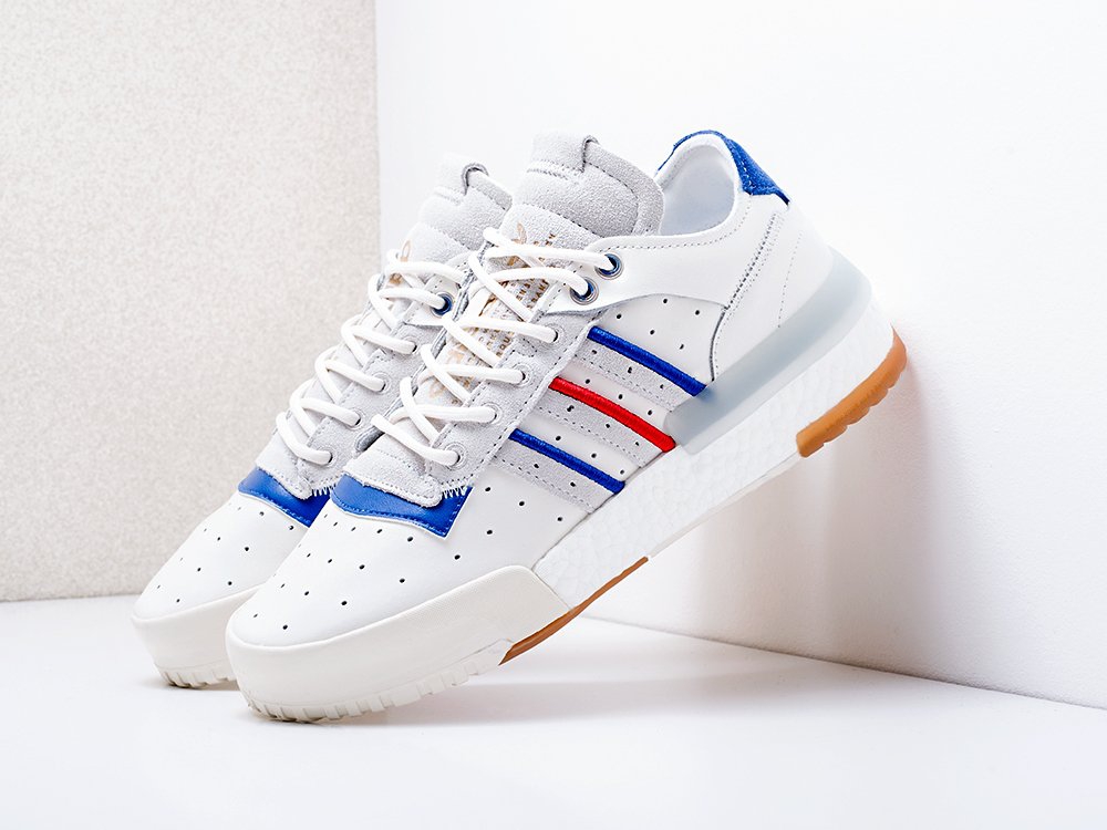 мужские кроссовки Adidas Rivalry RM Low Cloud White / Blue / Red