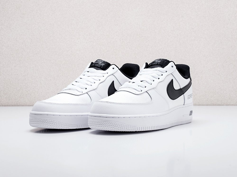 мужские кроссовки Nike Air Force 1 Low Gore-Tex White / Black Swoosh