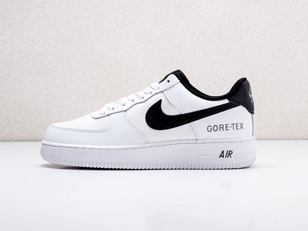 мужские кроссовки Nike Air Force 1 Low Gore-Tex White / Black Swoosh