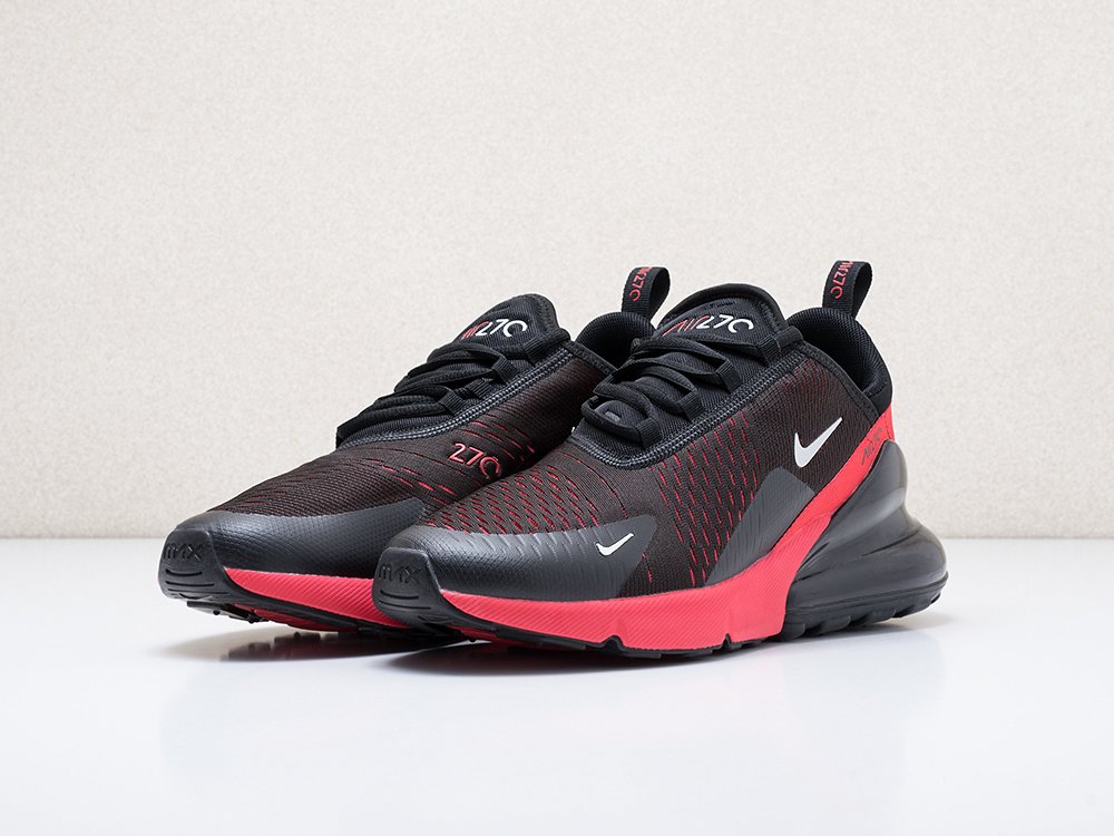 мужские кроссовки Nike Air Max 270 Black / Red / Black