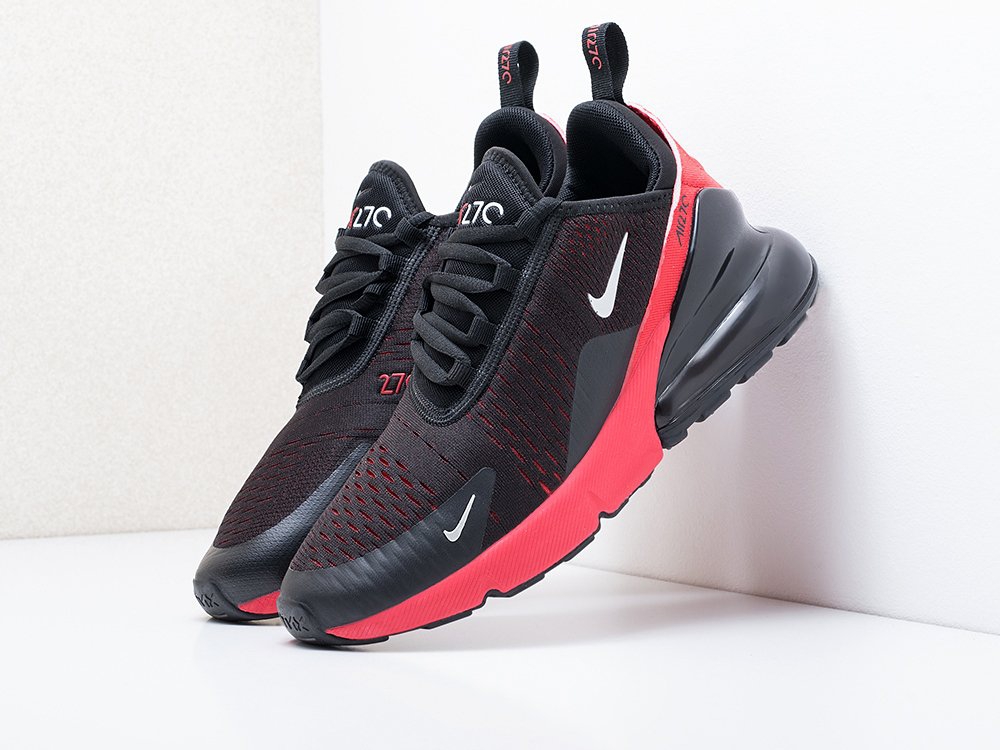 женские кроссовки Nike Air Max 270 Black / Red / Black