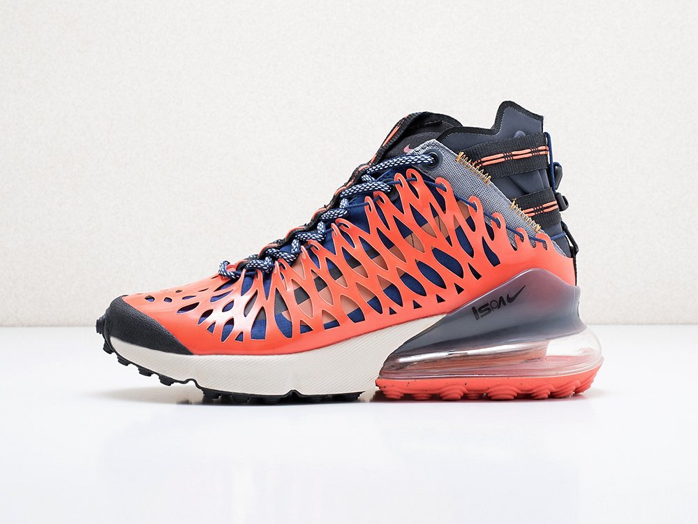 мужские кроссовки Nike ISPA Air Max 270 White / Fire Red / Black