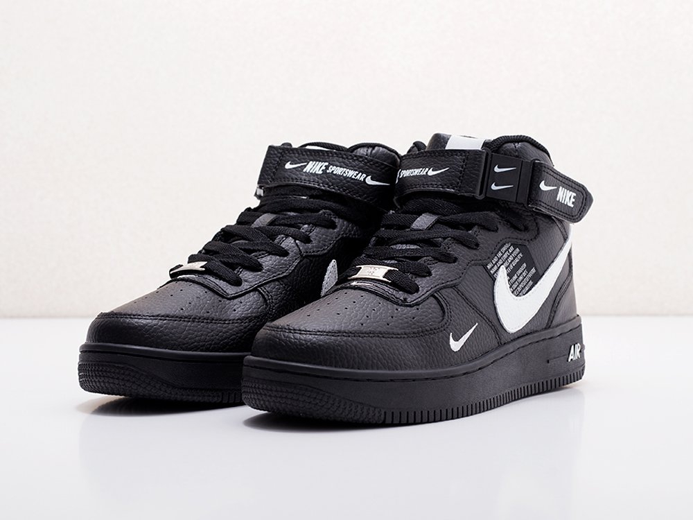 Nike Air Force 1 07 Mid LV8 черные мужские (AR14102) - фото 3 Nike Air Force 1 07 Mid LV8 черные мужские (AR14102) - фото 3
