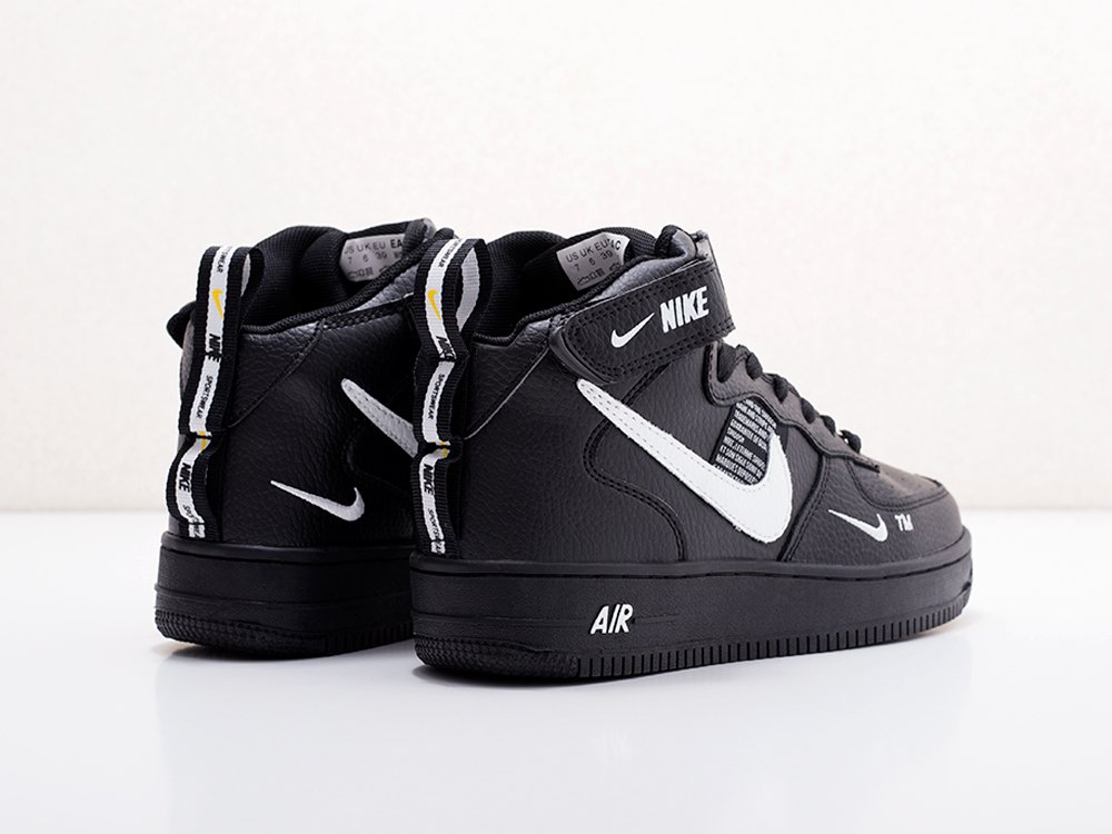 Nike Air Force 1 07 Mid LV8 черные мужские (AR14102) - фото 4 Nike Air Force 1 07 Mid LV8 черные мужские (AR14102) - фото 4