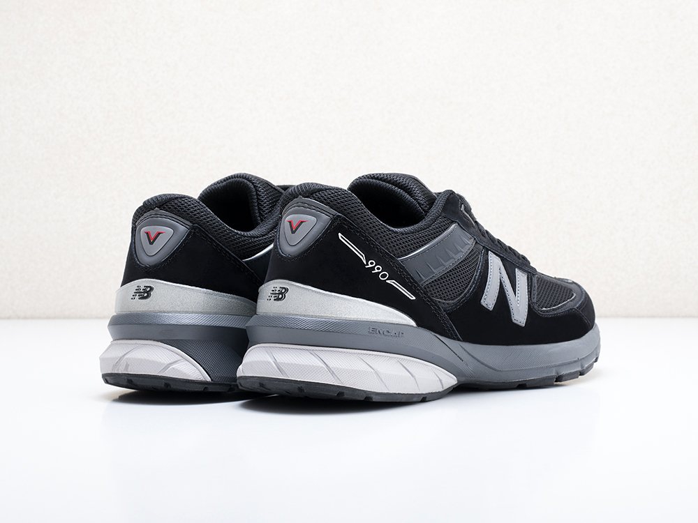 мужские кроссовки New Balance 990v5 Black / Grey / White