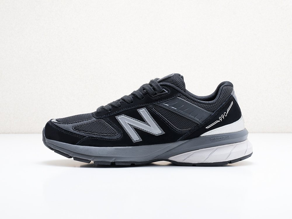 мужские кроссовки New Balance 990v5 Black / Grey / White