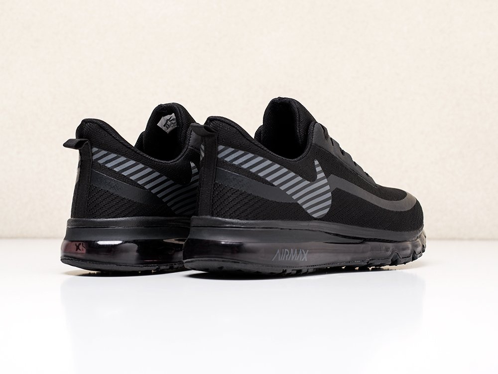 Мужские кроссовки Nike Air Max 2019 Black / Grey / Black (40-45 размер) фото 4