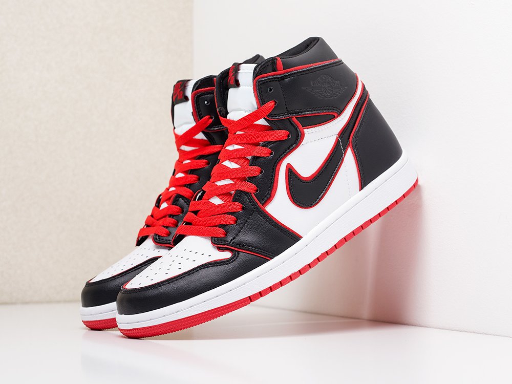 Nike Air Jordan 1 Retro High Bloodline черные мужские (AR14354) - фото 2