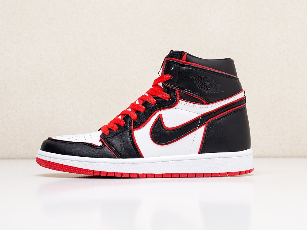 Nike Air Jordan 1 Retro High Bloodline черные мужские (AR14354) - фото 1