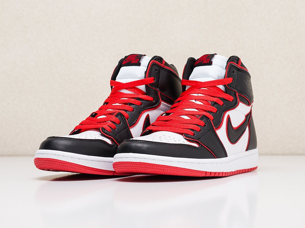 Nike Air Jordan 1 Retro High Bloodline черные мужские (AR14354) - фото 3