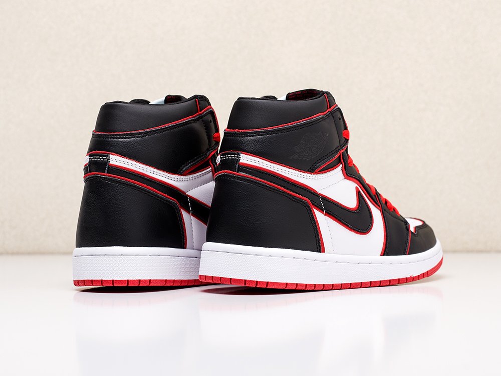Nike Air Jordan 1 Retro High Bloodline черные мужские (AR14354) - фото 4