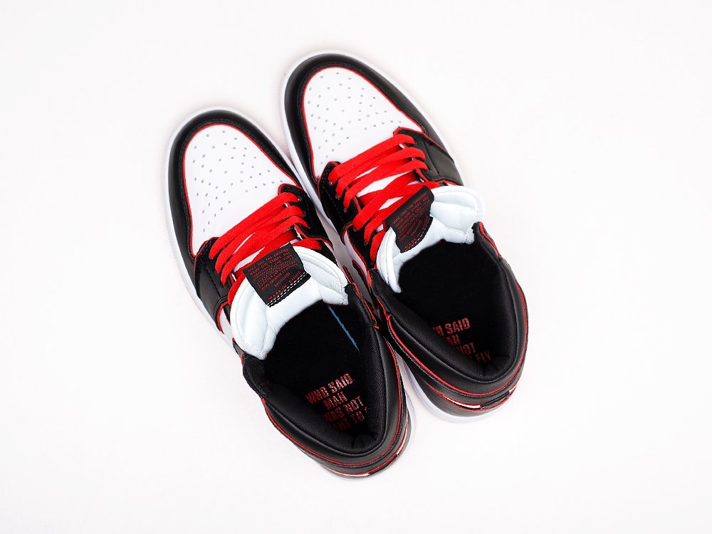 Nike Air Jordan 1 Retro High Bloodline черные мужские (AR14354) - фото 6