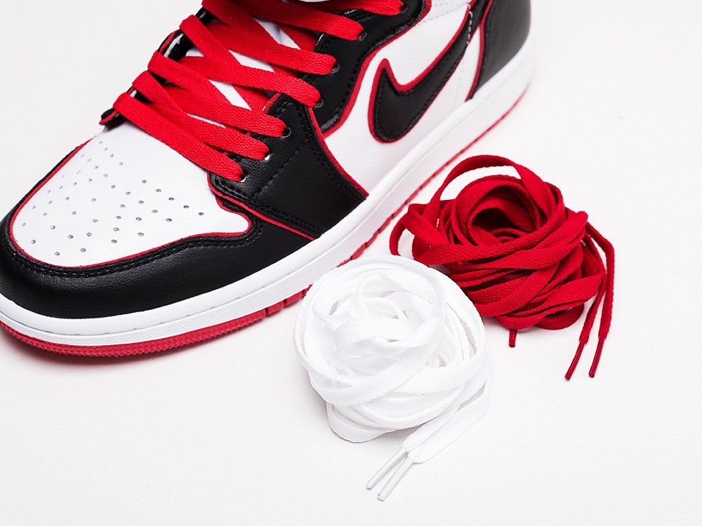 Nike Air Jordan 1 Retro High Bloodline черные мужские (AR14354) - фото 7