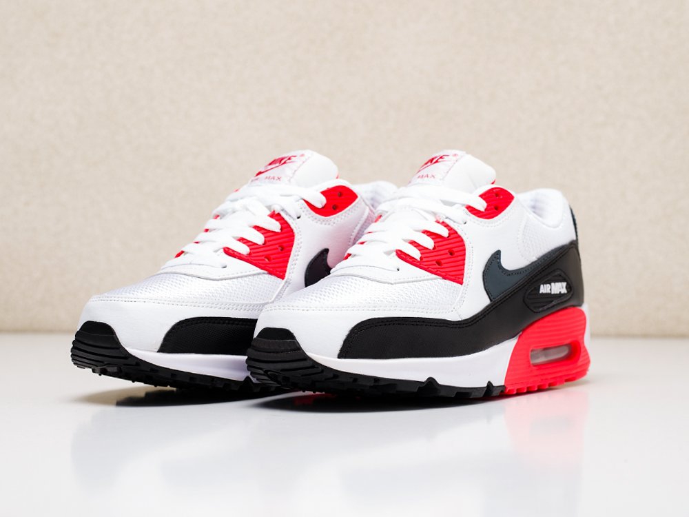 Nike Air Max 90 белые мужские (AR14356) - фото 3 Nike Air Max 90 белые мужские (AR14356) - фото 3