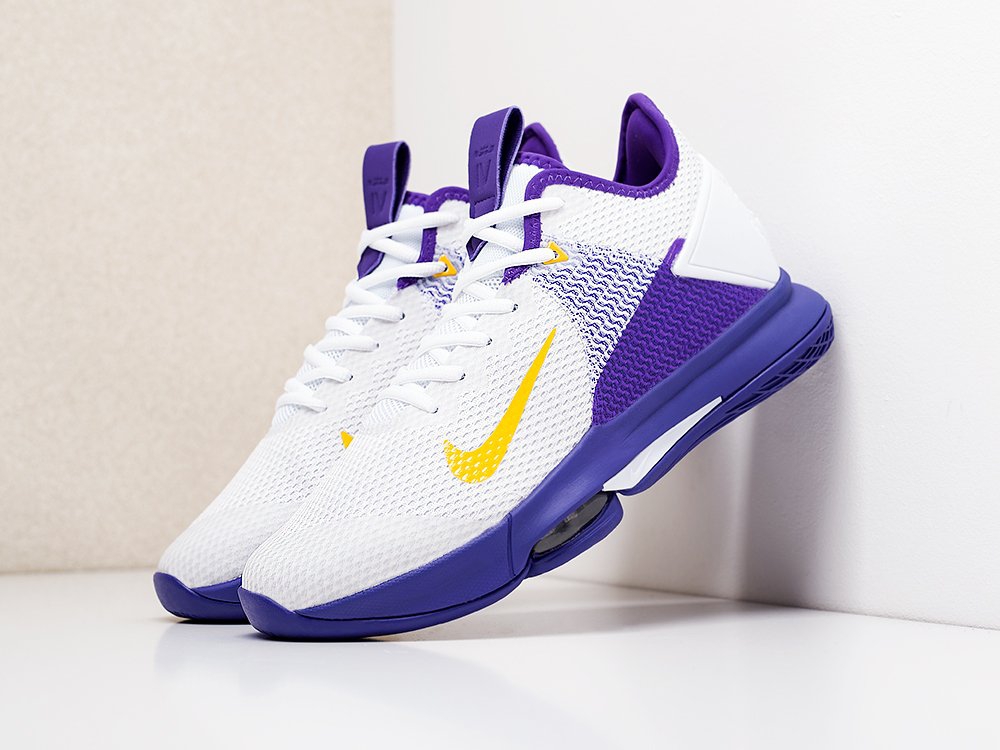 Nike Lebron Witness IV белые мужские (AR14435) - фото 2 Nike Lebron Witness IV белые мужские (AR14435) - фото 2
