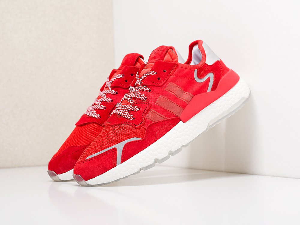 мужские кроссовки Adidas Nite Jogger Red / White