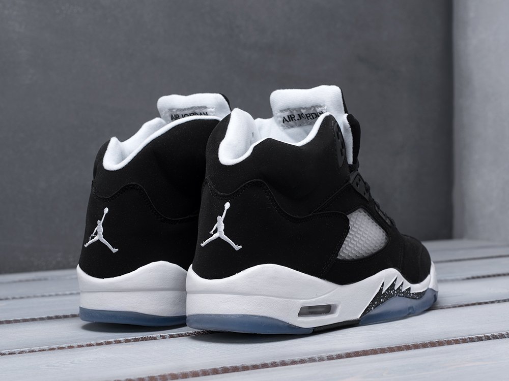 Nike Air Jordan 5 Oreo черные мужские (AR14551) - фото 4 Nike Air Jordan 5 Oreo черные мужские (AR14551) - фото 4