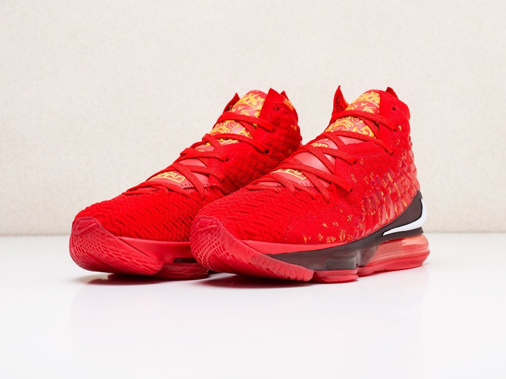Nike Lebron XVII красные мужские (AR14580) - фото 3