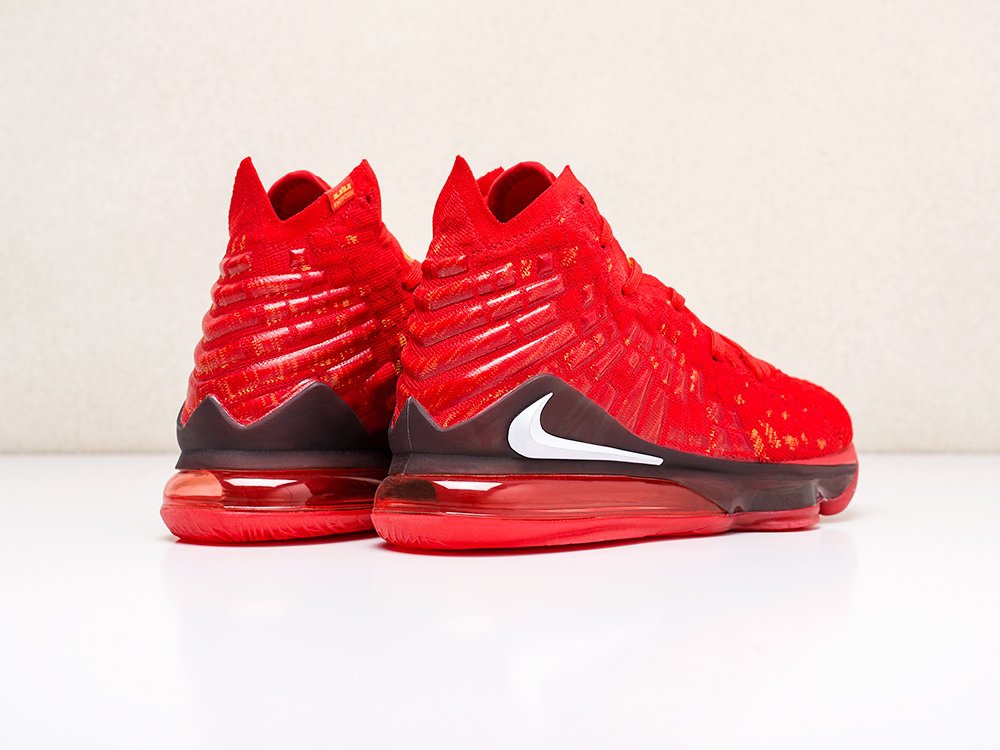 Nike Lebron XVII красные мужские (AR14580) - фото 4
