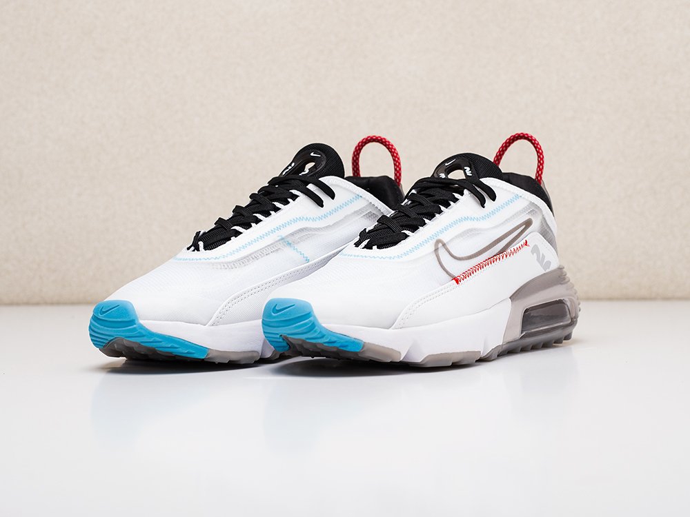 мужские кроссовки Nike Air Max 2090 White / Black / Pure Platinum / Bright Crimson