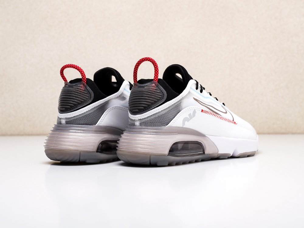 мужские кроссовки Nike Air Max 2090 White / Black / Pure Platinum / Bright Crimson