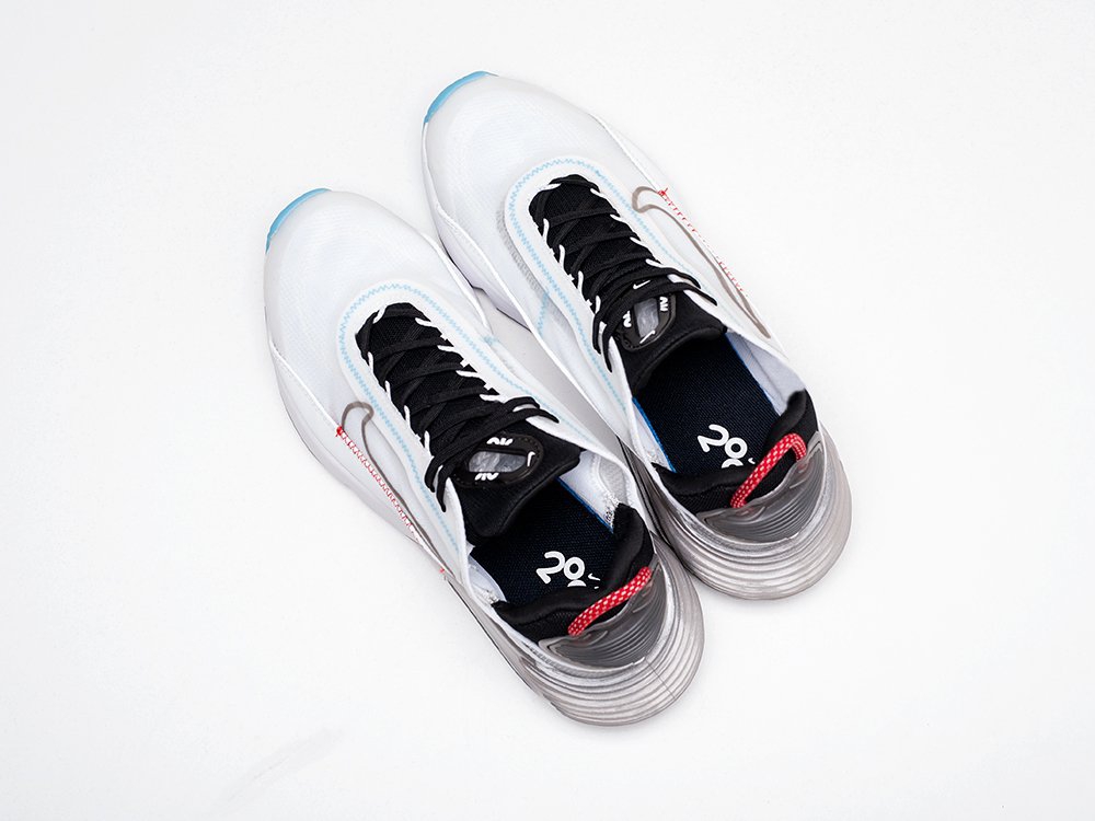 мужские кроссовки Nike Air Max 2090 White / Black / Pure Platinum / Bright Crimson